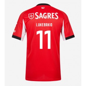 Benfica Dodi Lukebakio #11 Replika Hjemmebanetrøje 2025-26 Kortærmet